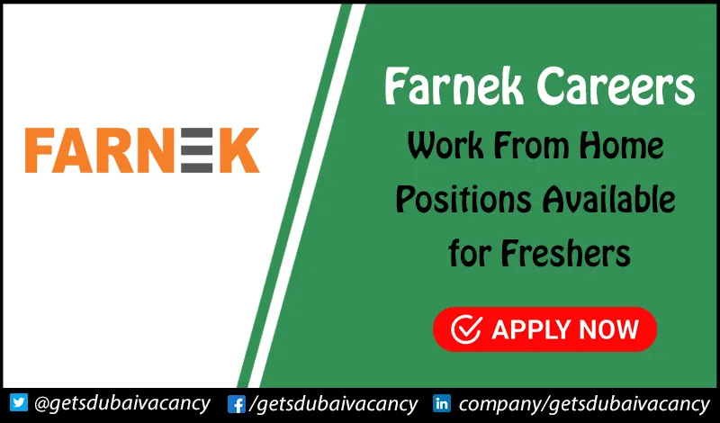 Farnek Careers | Walk in Interview for Freshers Farnek Careers