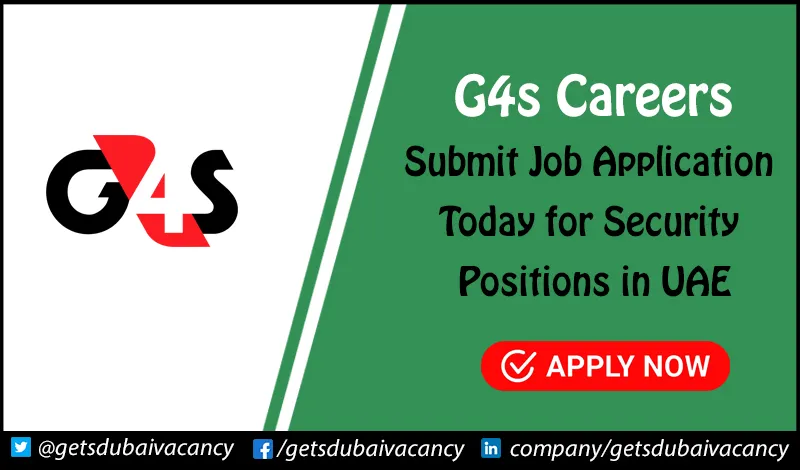 G4S Careers | New Positions in Security G4S Careers