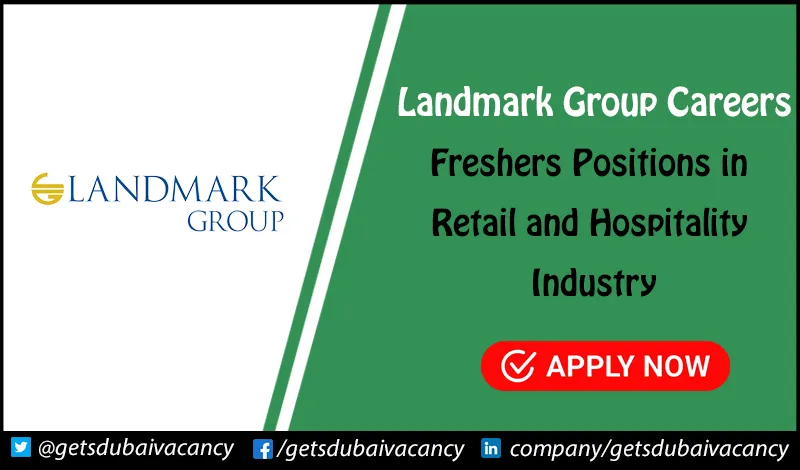 Landmark Group Careers | Walk in Interview for Freshers Landmark Group Careers