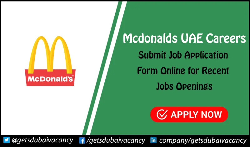 Mcdonalds UAE Careers