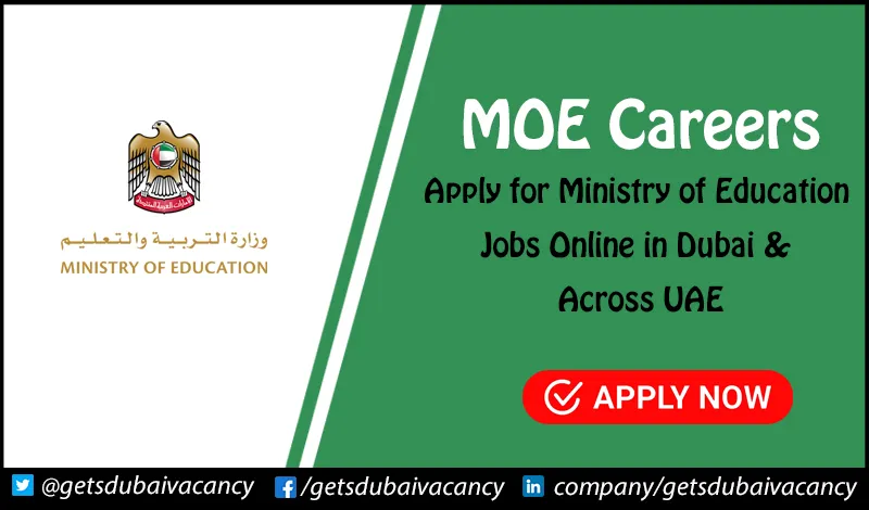 MOE Careers | Opportunities in Ministry of Education MOE Careers