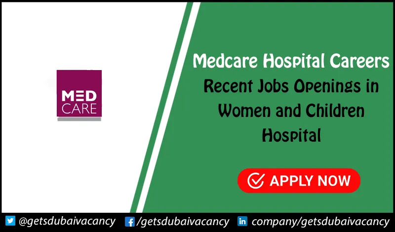 Medcare Hospital Careers Opportunities in Healthcare Medcare Hospital Careers